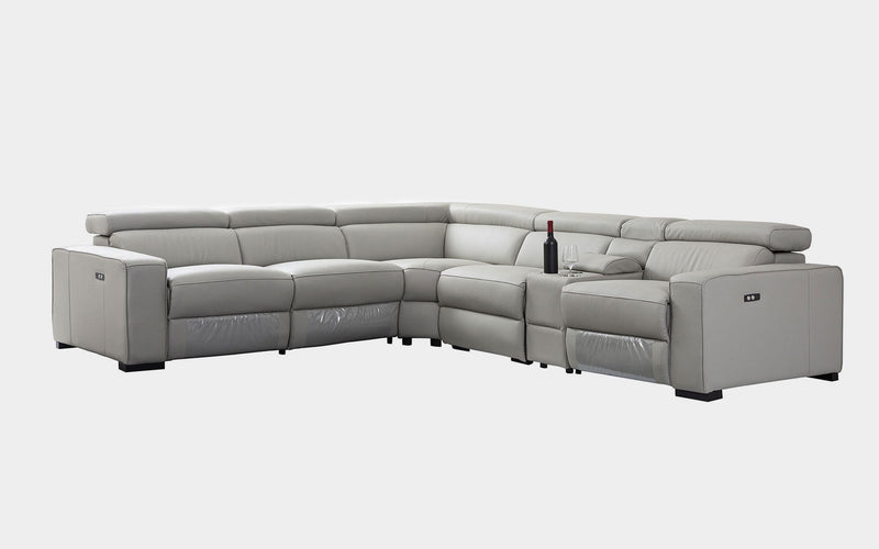 La Cina 6pcs Modern Motion Reclining Sectional Sofa