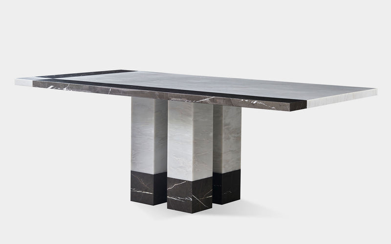 Alabaster Dream Rectangle Dining Table