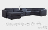 Violetta Modern Motion Reclining Sectional