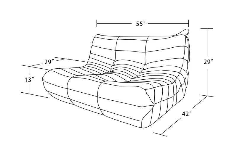 Delfinio Tufted Lounge Chair