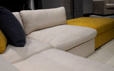 Dente di Leone Modular Modern Fabric Sectional Sofa