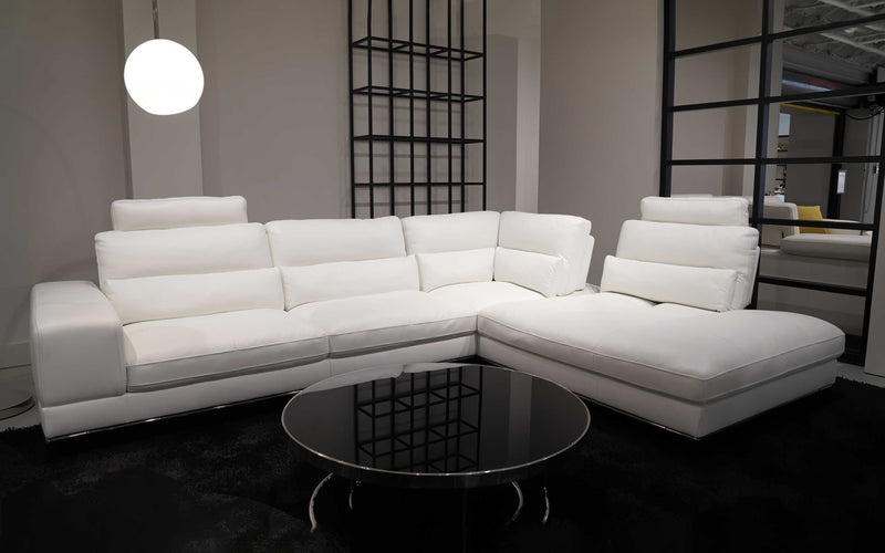 Grecale Modern Motion Sectional Sofa with Adjustable Headrests