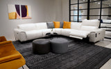 Girasole 5pc Modern Motion Reclining Sectional