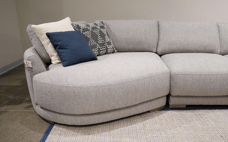 Garofani Modern Motion Sectional Sofa with Chaise