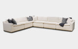 Mimosa Modern Motion Sectional Sofa