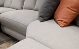 Zafferano Modern Motion Reclining Sectional