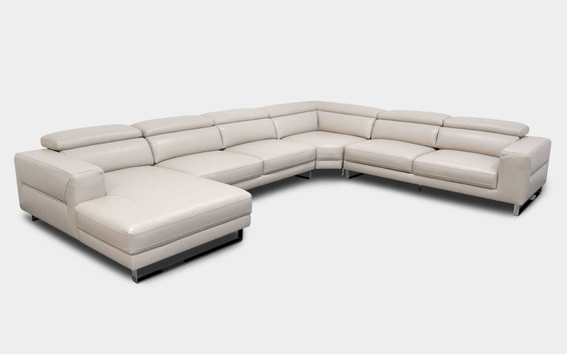 Papaveri Modern Motion Sectional Sofa with Chaise