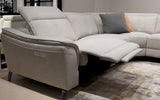 Zafferano 6pc Modern Motion Reclining Sectional