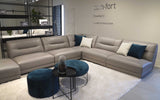 Skeiron 6pc Modern Motion Sectional Sofa