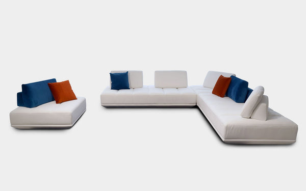 Levante 4pc Ultra Modern Motion Sectional Sofa