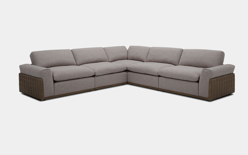 Notus 6pc Modern Motion Sectional Sofa