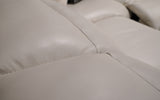 Rosabella Modern Leather Reclining Sectional