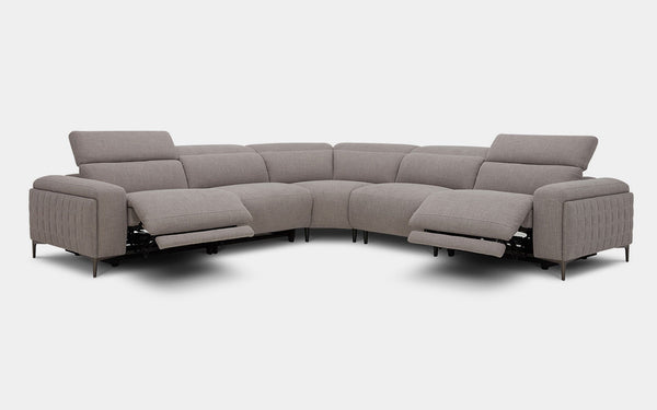 Lavandula 5pc Modern Motion Reclining Sectional